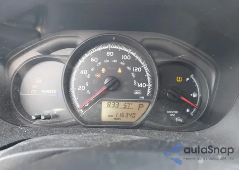 2016 Toyota Yaris L z USA, uszkodzony, nr VIN VNKKTUD32GA065231